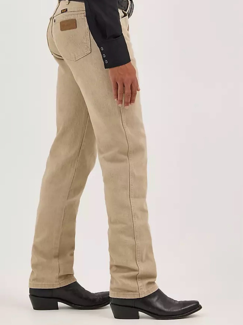 NWT Wrangler Men's Khaki Cowboy Cut Jeans 36x36